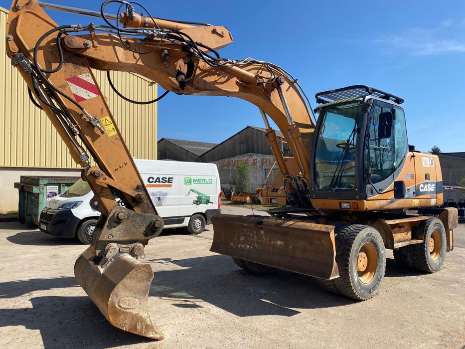 Case WX165 Koparka Kołowa 3łyżki 2011r Oryginał