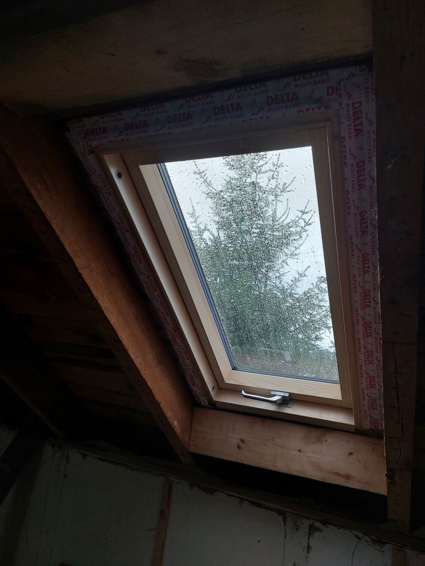 NOWE okno dachowe Fakro 3 szybowe, markiza + roleta