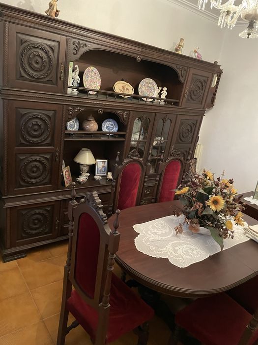 Movel sala jantar estilo antigo