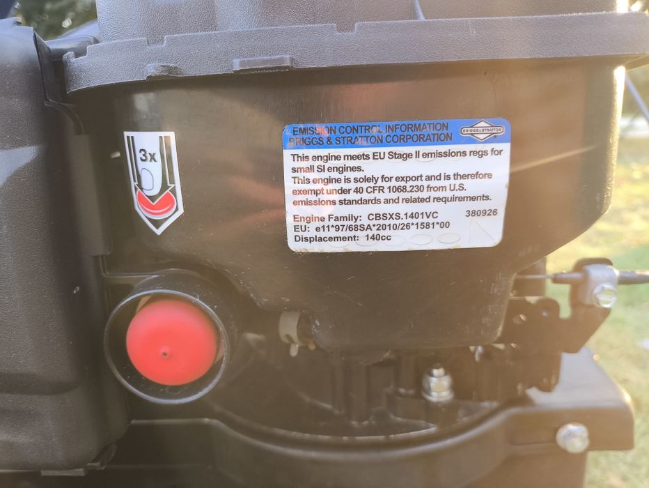 Kosiarka listwowa 87cm silnik Briggs&Stratton 550e