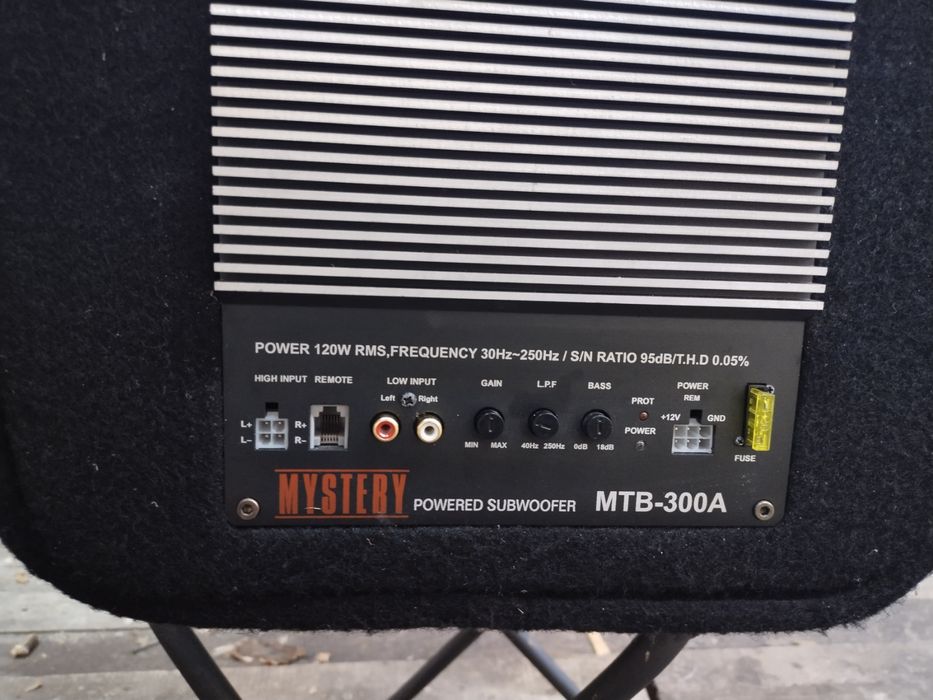 Сабвуфер Mystery MTB-300A активний