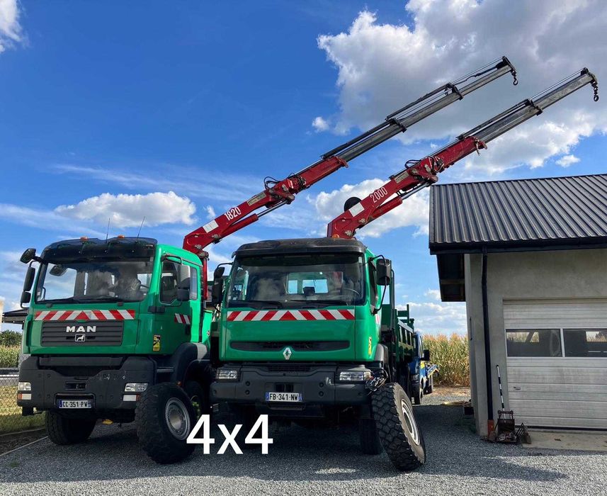 MAN Tga 4x4 Hds HMF 1820 Energetyka z Francji 248 000km!
