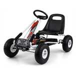 Gokart na Pedały Thor White 3-8 lat do 30 kg Milly Mally