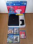 PS4 slim C/NOVA, comando Sony, 4 jogos, retomo jogos, LER DESCRIÇÃO