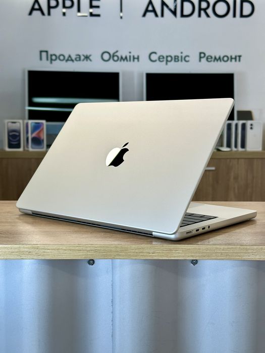 НОВИЙ | MacBook Pro 14” M3 8RAM/512SSD Silver | Гарантія