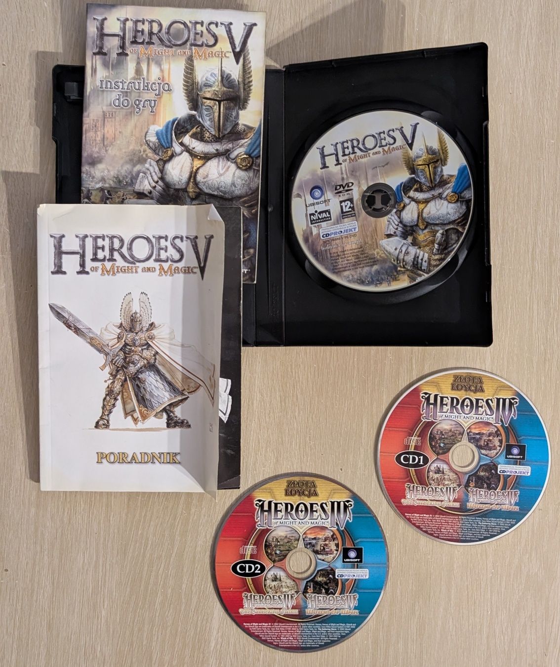 Heroes of Might and Magic V i IV - gra na PC
