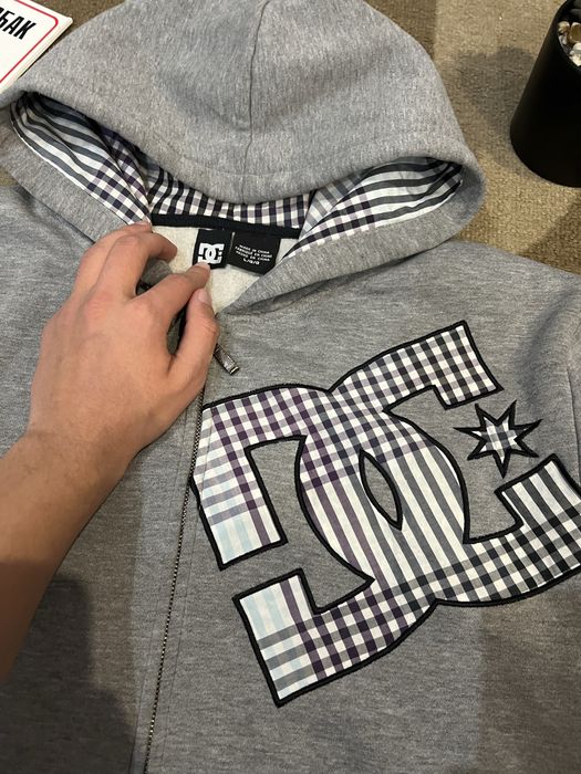 Зипка худи dc shoes big logo