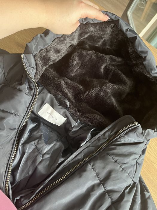 Kurtka długa płaszcz na zimę Reserved rozmiar 44