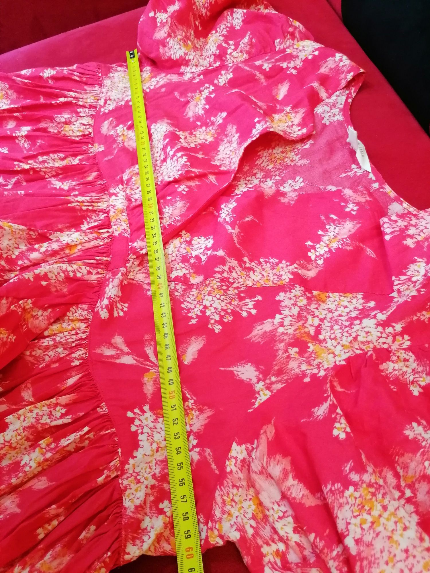 Letnia bawełniana sukienka roz L biust 120cm