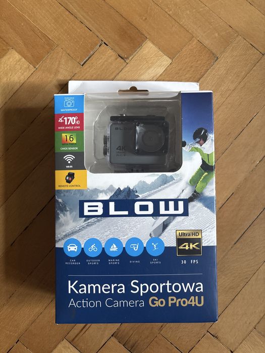 Kamera Action Camera Go Pro4U, BLOW 4K, WiFi