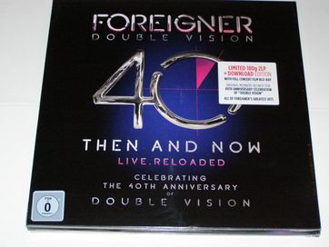 FOREIGNER - Double Vision: Then And Now Live.Reloaded  2LP + Blu Ray