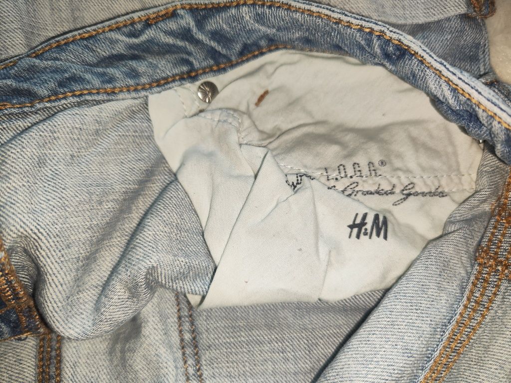 Krótkie spodenki jeansowe H&M rozmiar 28 szorty 38