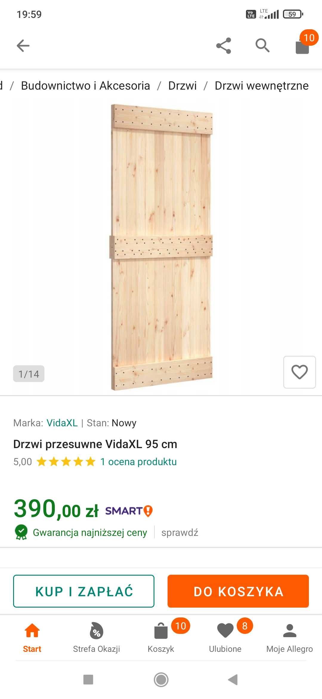 Drzwi drewniane przesuwne