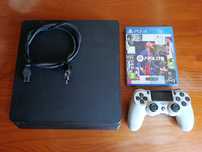 PlayStation 4 Slim com comando branco
