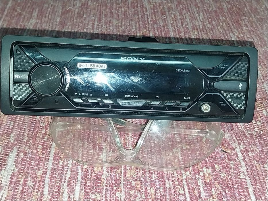 Rádio de 1din sony
