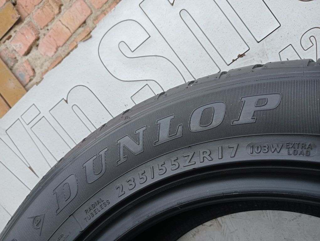 Шини 235/55 R 17 Dunlop SP Sport MAXX TT. Літо пара. Колеса склад.