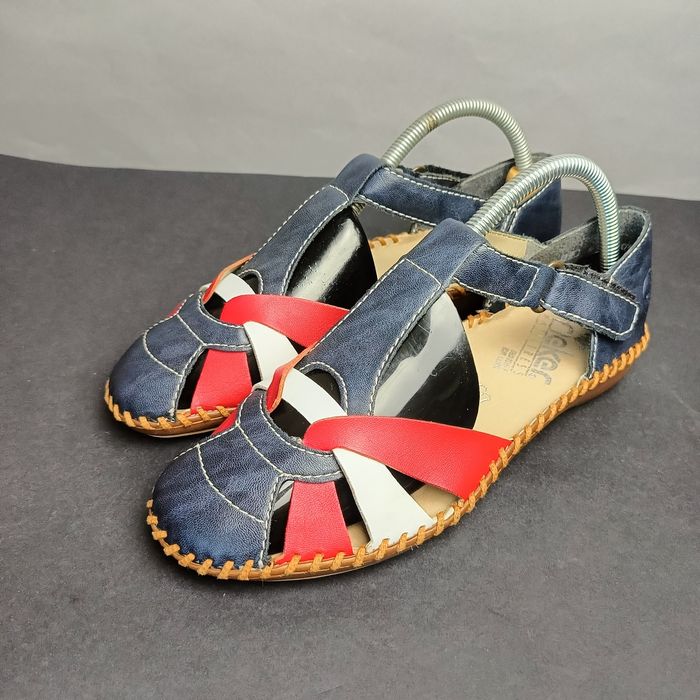 Rieker sandały damskie baleriny r.39 piękne kolory!