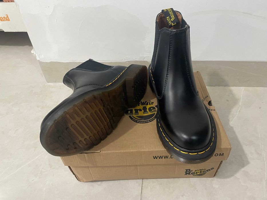 Sztyblety botki Dr.Martens 2976 Mono r.40 Skóra naturalna