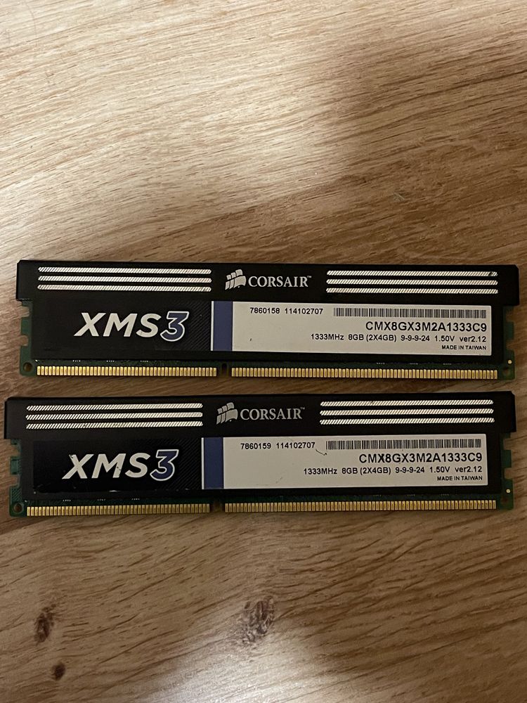 Corsair ddr3 1333mhz ram do komputera