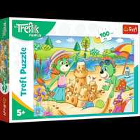 Puzzle lekko zniszczone trefliki