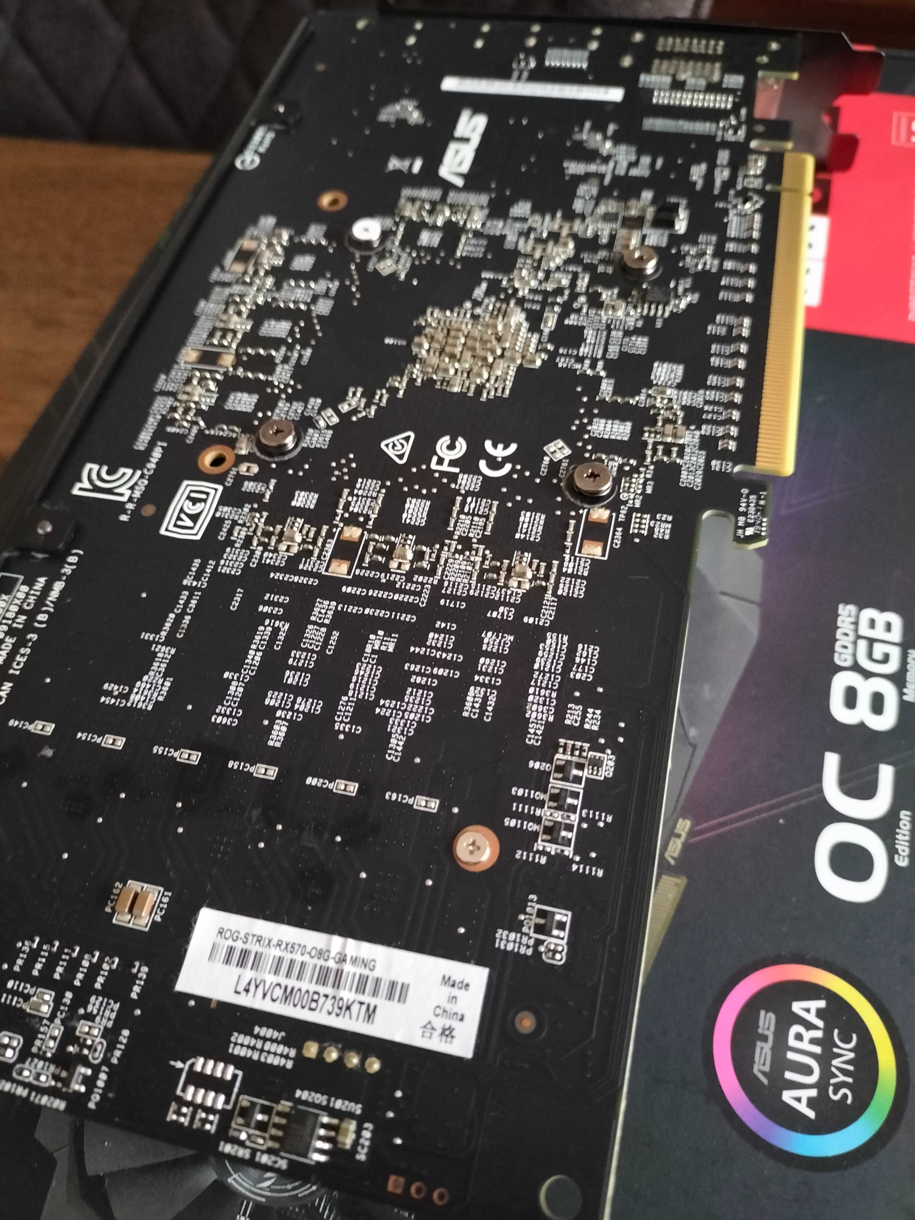 Placa grafica Asus 8GB GDDR5 OC Radeon RX 570