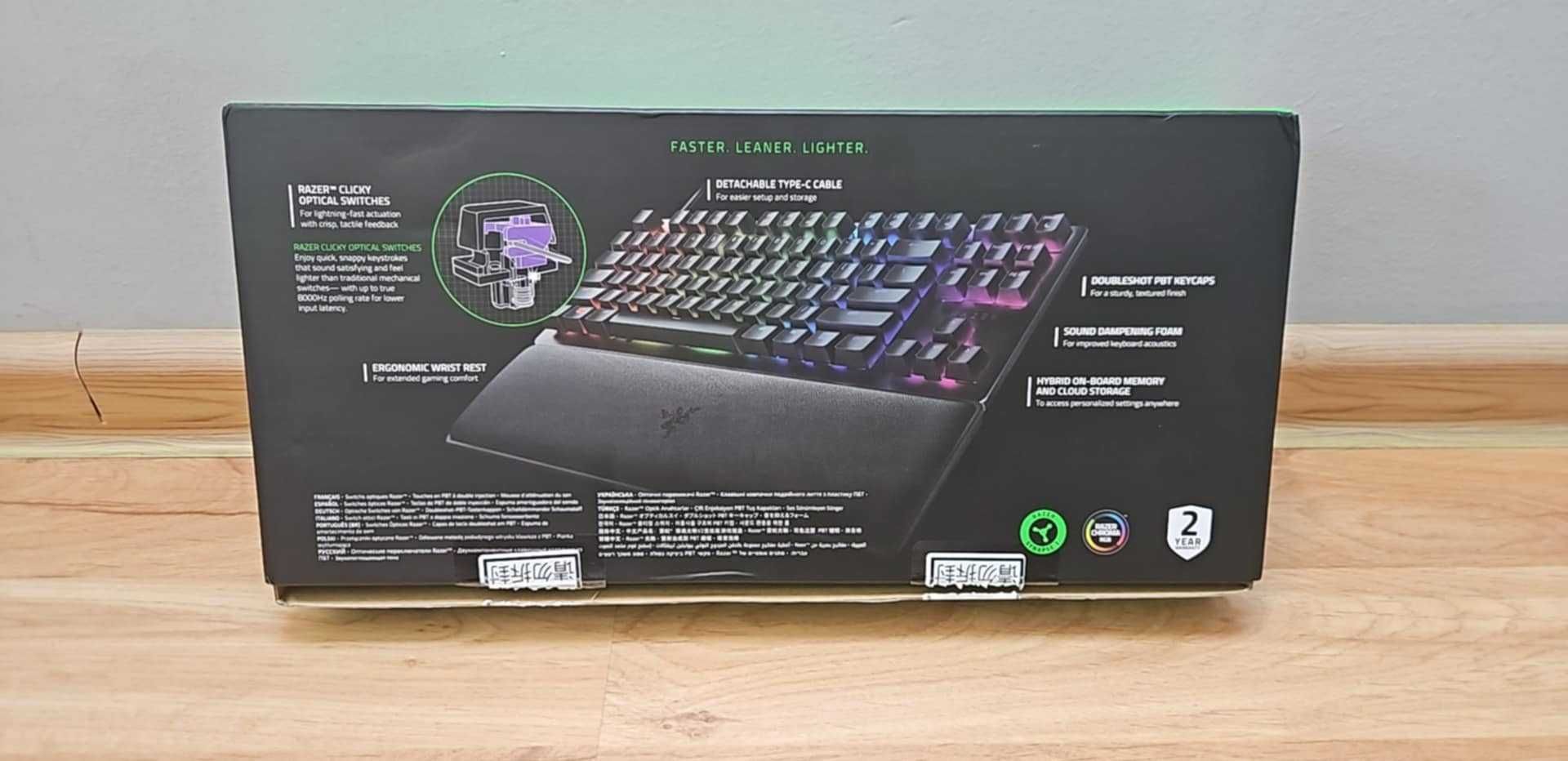 Klawiatura Razer Huntsman V2 Purple Switch