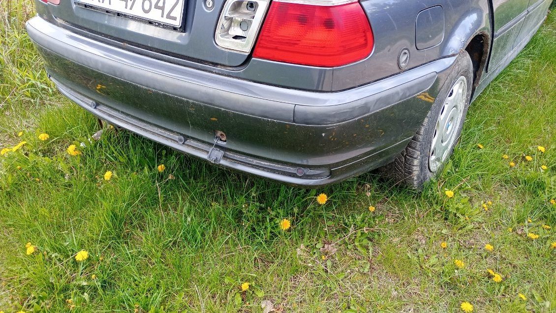 BMW E46 na części maska zderzak błotniki lampy i .