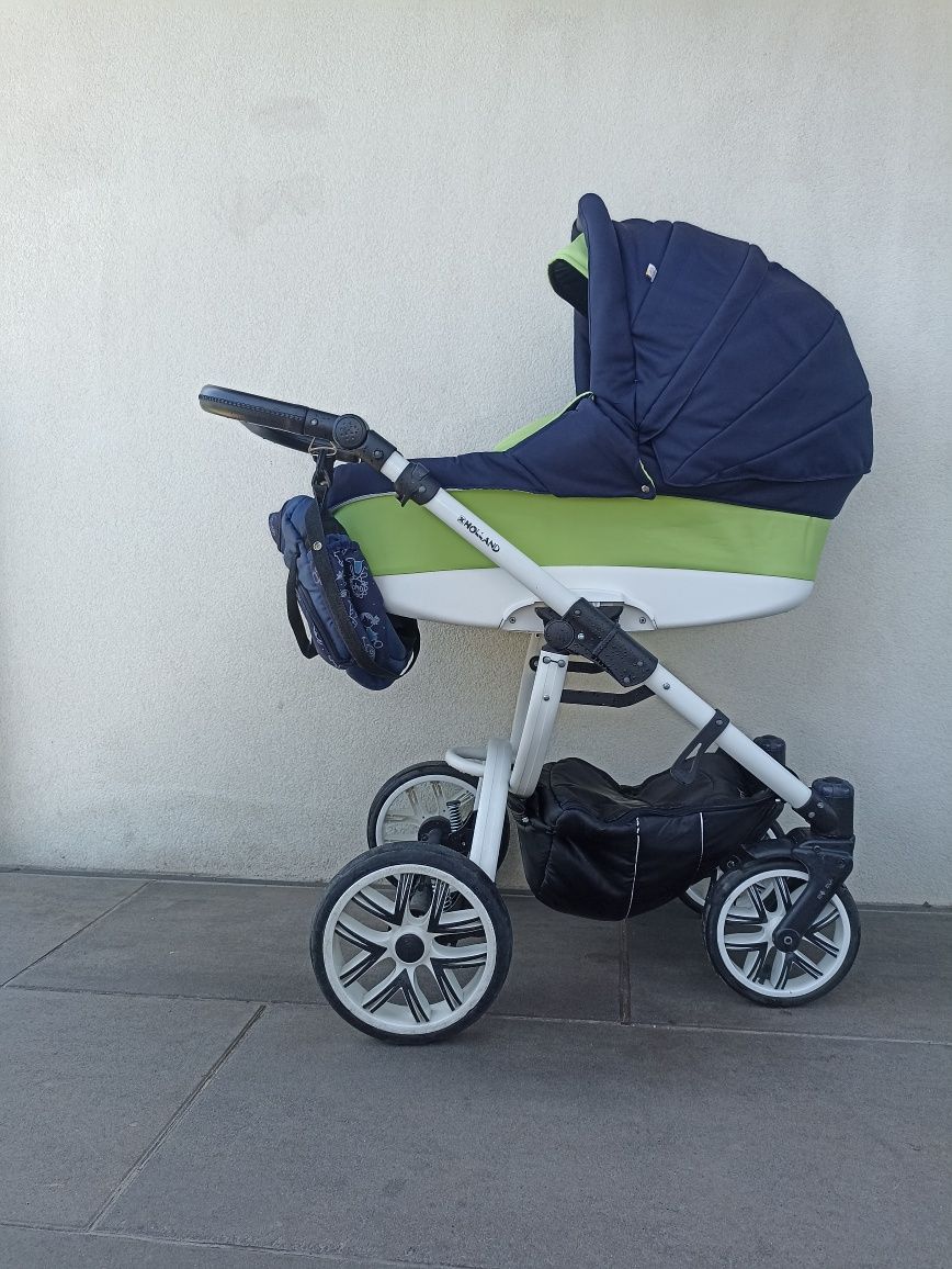 Wózek 3/1 Bebetto Holland z fotelikiem maxi Cosi