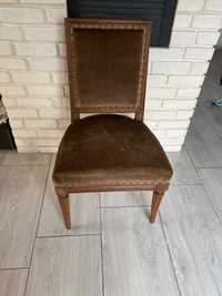 Krzesła stylowe antyki Ludwiki  drewno cottage country style vintage