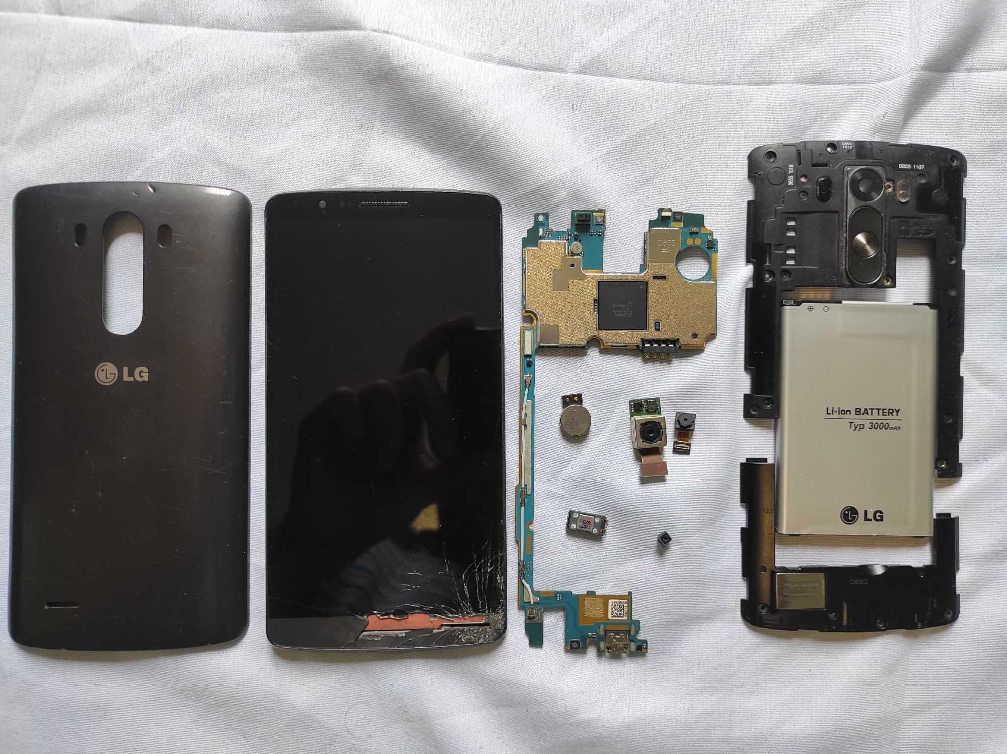 LG G3 d855 Андроид 7.1 по запчастям
