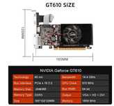Placa gráfica GT610 - 2gb