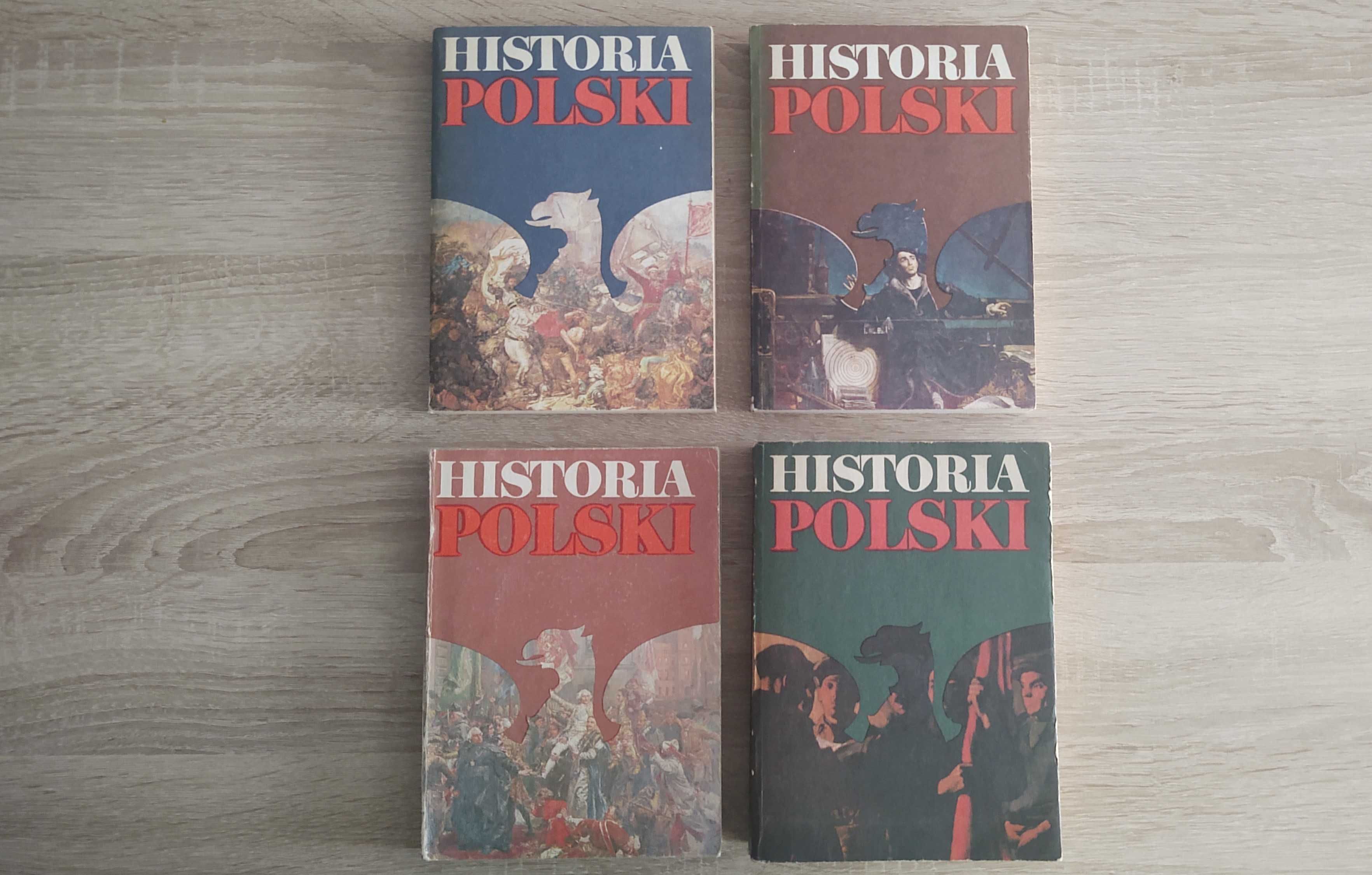 Historia Polski PWN 4 tomy