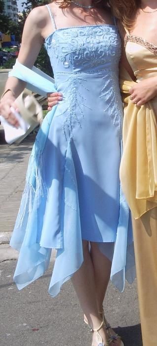 Випускна сукня. Нарядна. Вишивка бісером