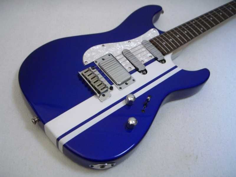 Guitarra  JMS ST Blue & Chrome, nova com garantia