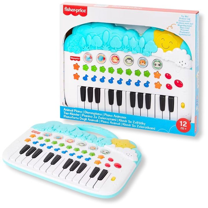 Pianinko Dla Dzieci Fisher-price Zwierzątka