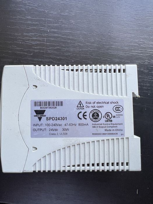 Блок живлення Carlo Gavazzi SPD24301 1,25A 24V DC 30 W на DIN-рейку