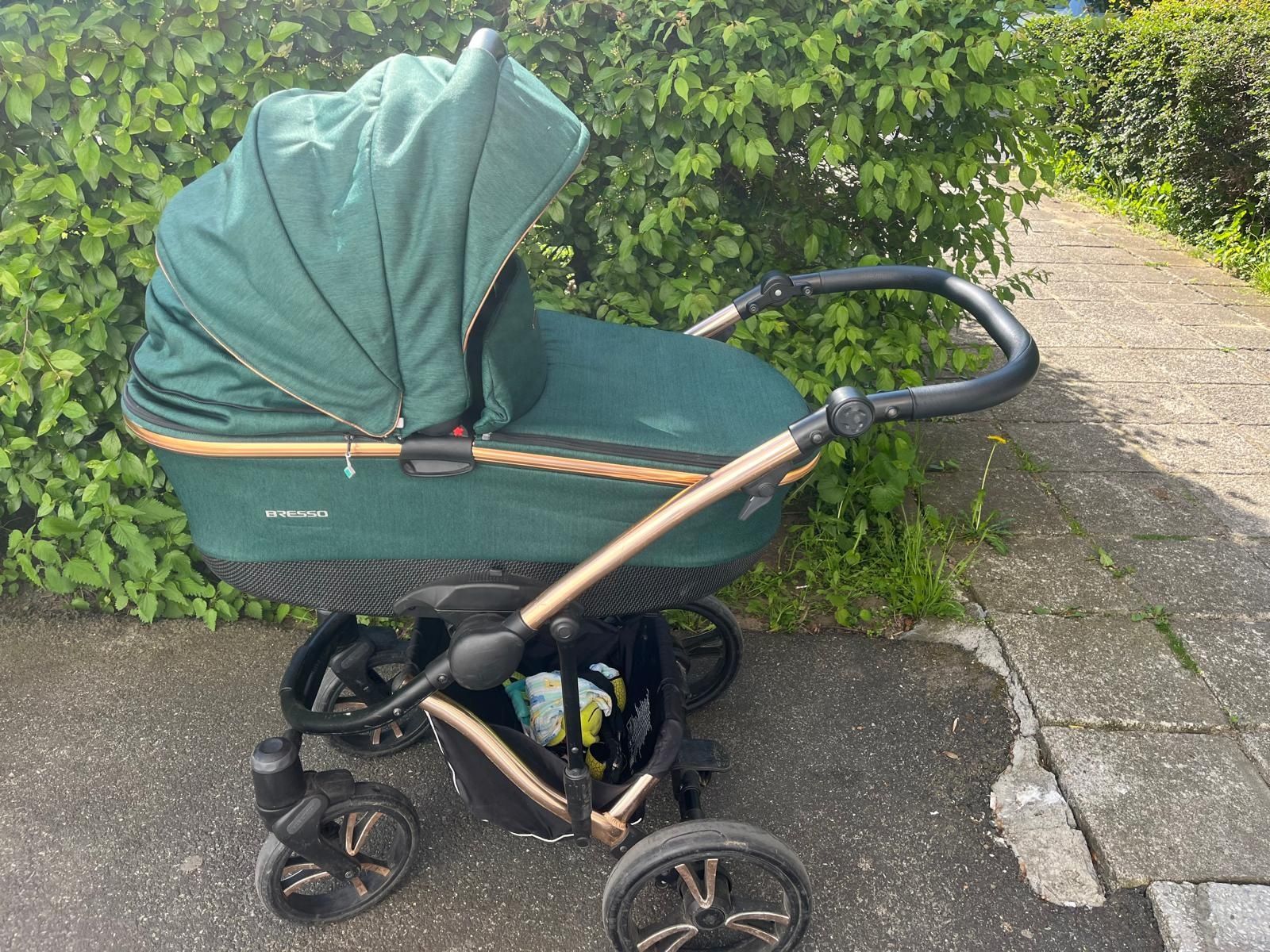 Wózek Bebetto Bresso Premium 2w1 + gratisy