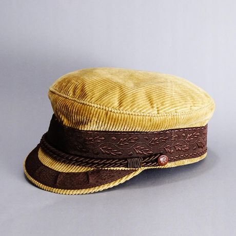 stara czapka czapka żeglarska hamburg lata 70/80 56 cm