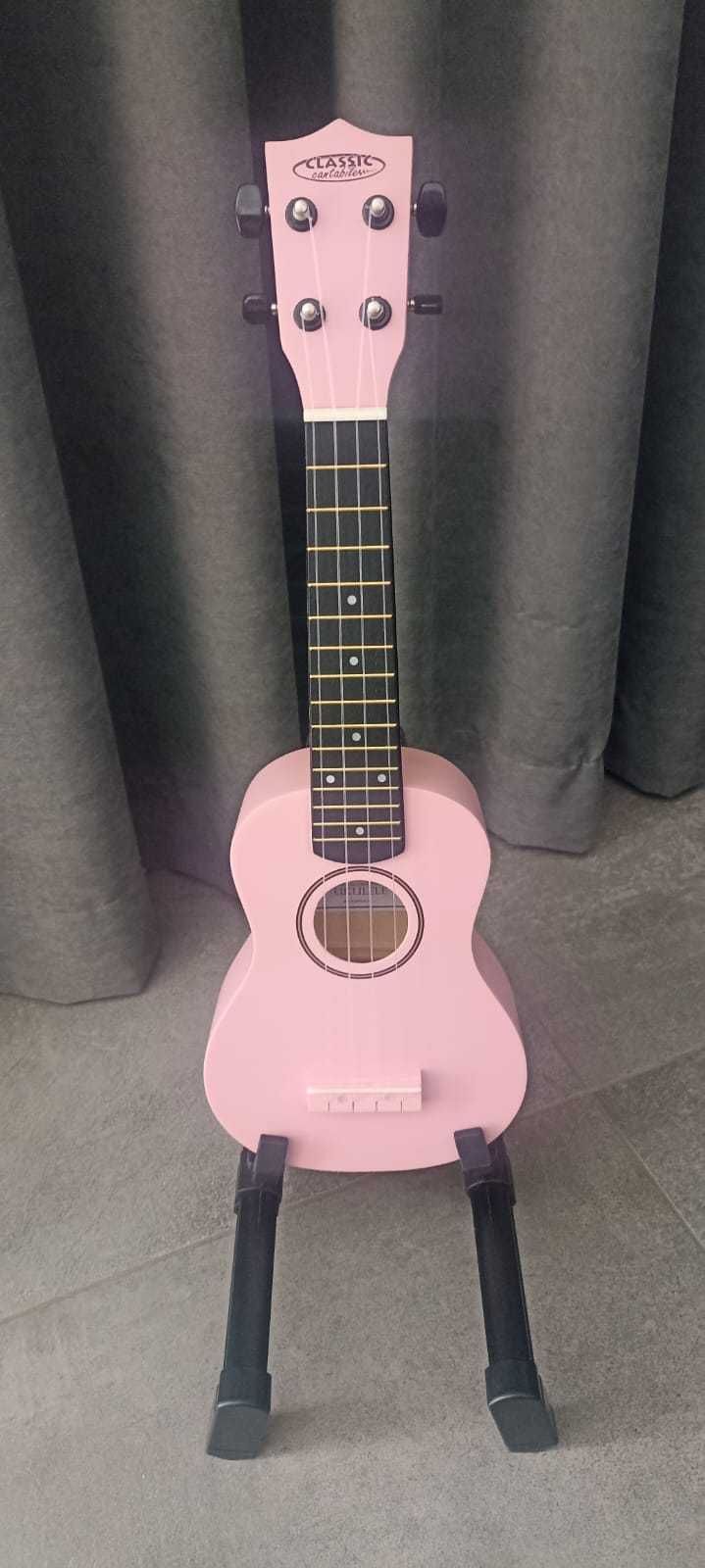 Ukulele sopranowe Cantabile US-100 PK różowe