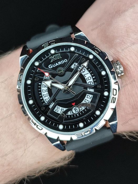 Годинник чоловічий Guardo 012751-1 Оригінал Гарантія Часы Гуардо Watch