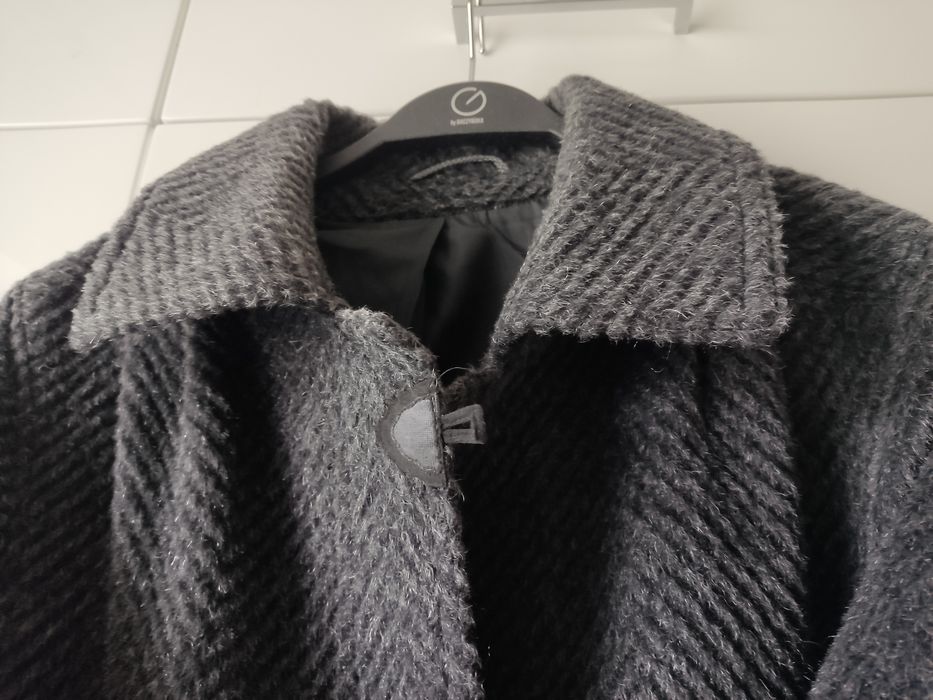 Płaszcz z wełny merynosa