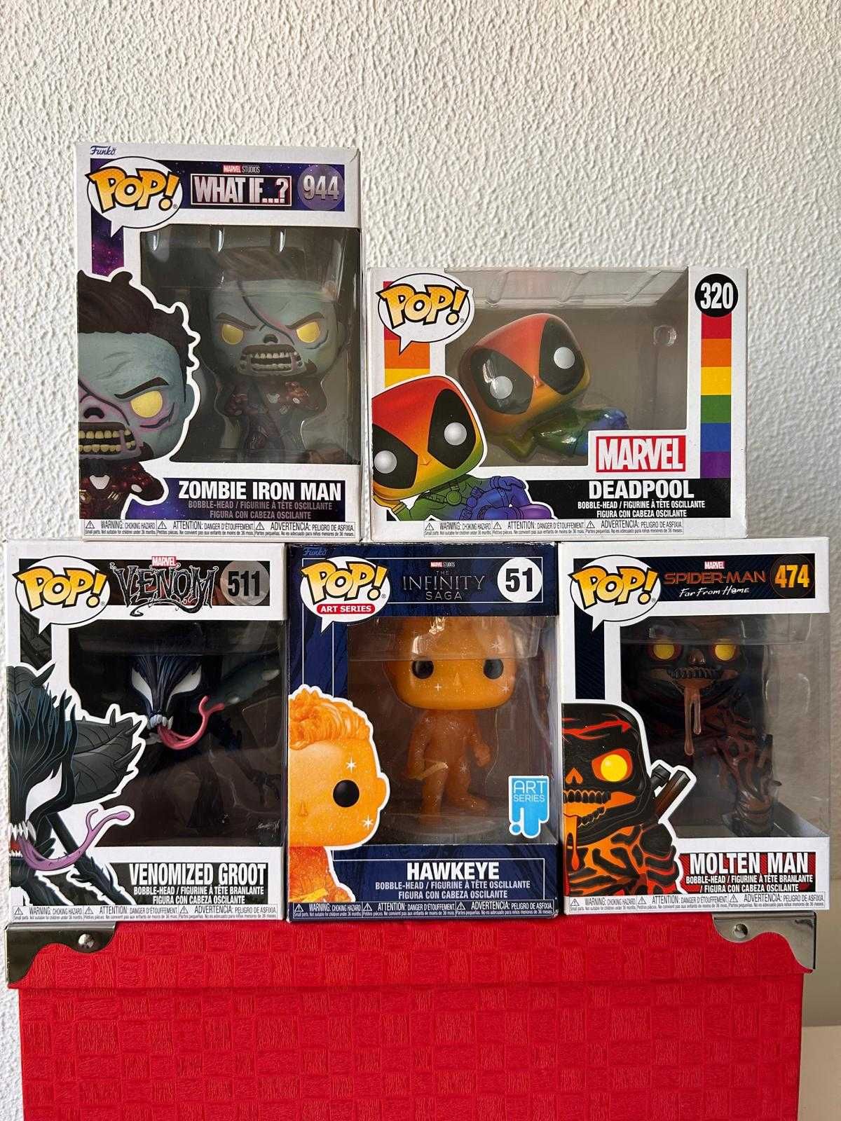Funko Pop Marvel – 5 unidades