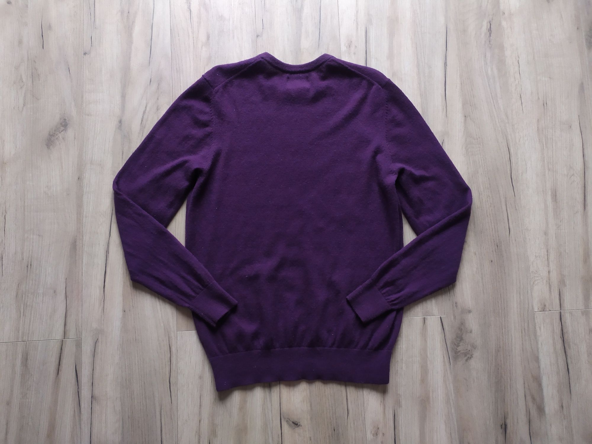 Sweter wełniany 100% wełna wool Howick rozmiar M