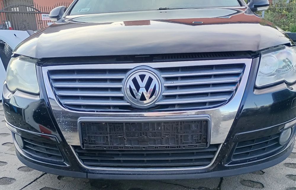 VW PASSAT B6 zderzak przedni przód gril kratki