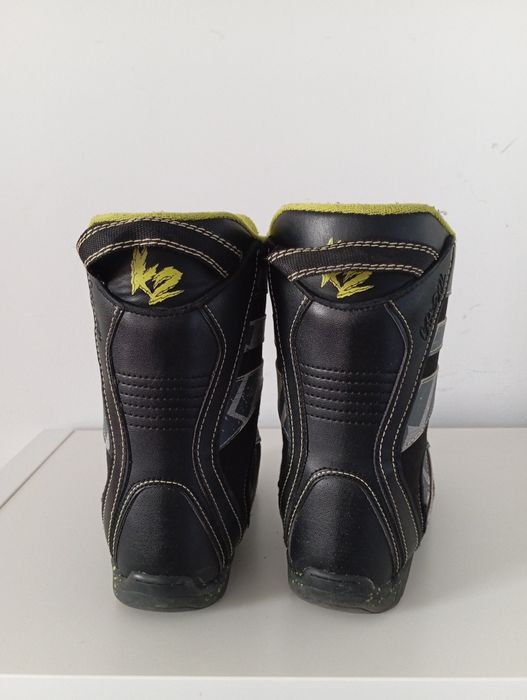 Buty snowboardowe K2 boa 34 snowboard dziecięce Burton śniegowce 35
