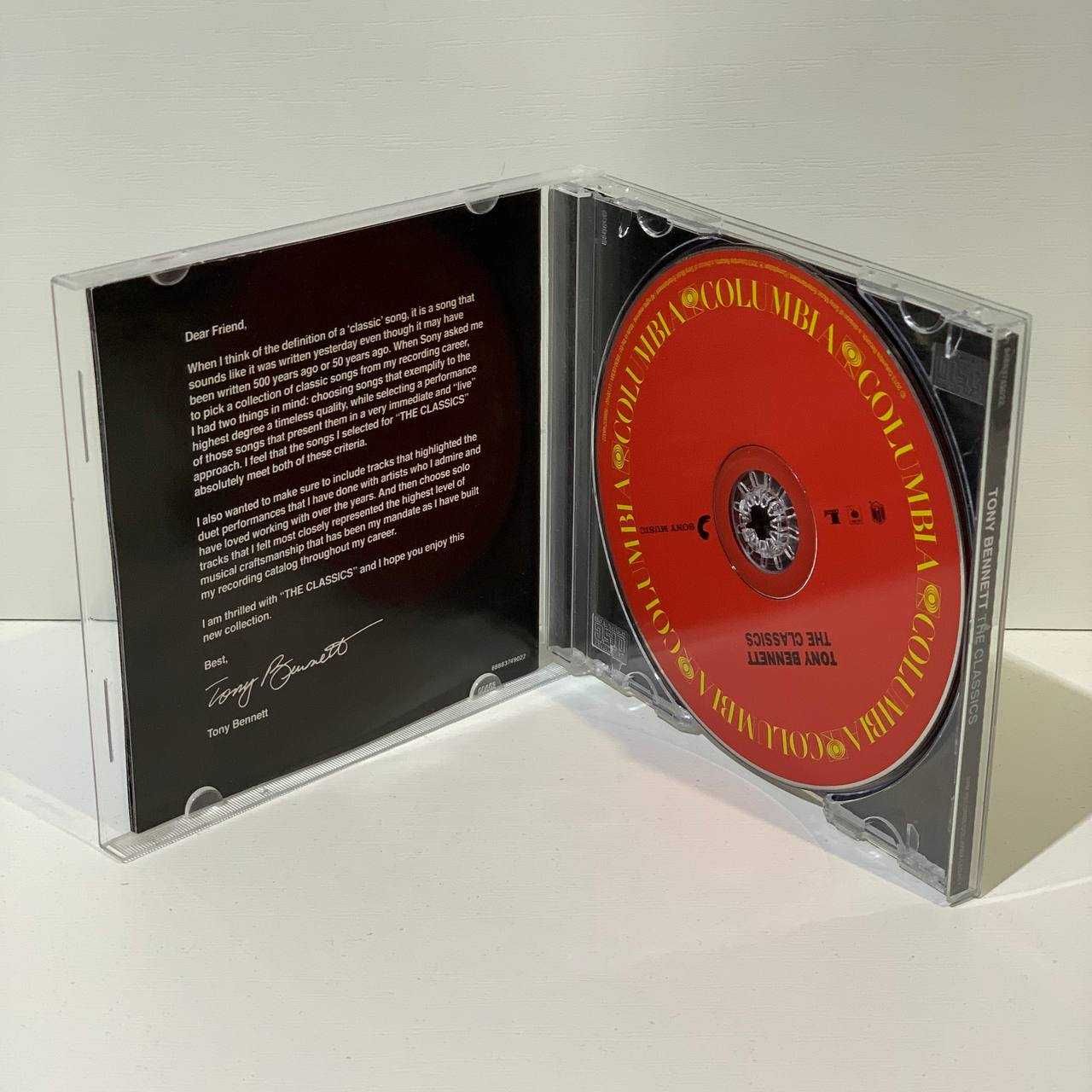 CD диск TONY BENNETT The Classics альбом аудио музыка НОВЫЙ
