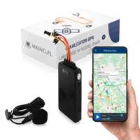 Lokalizator GPS PODSŁUCH mikrofon ODCIĘCIE PALIWA pojazdu MOTORU MK01