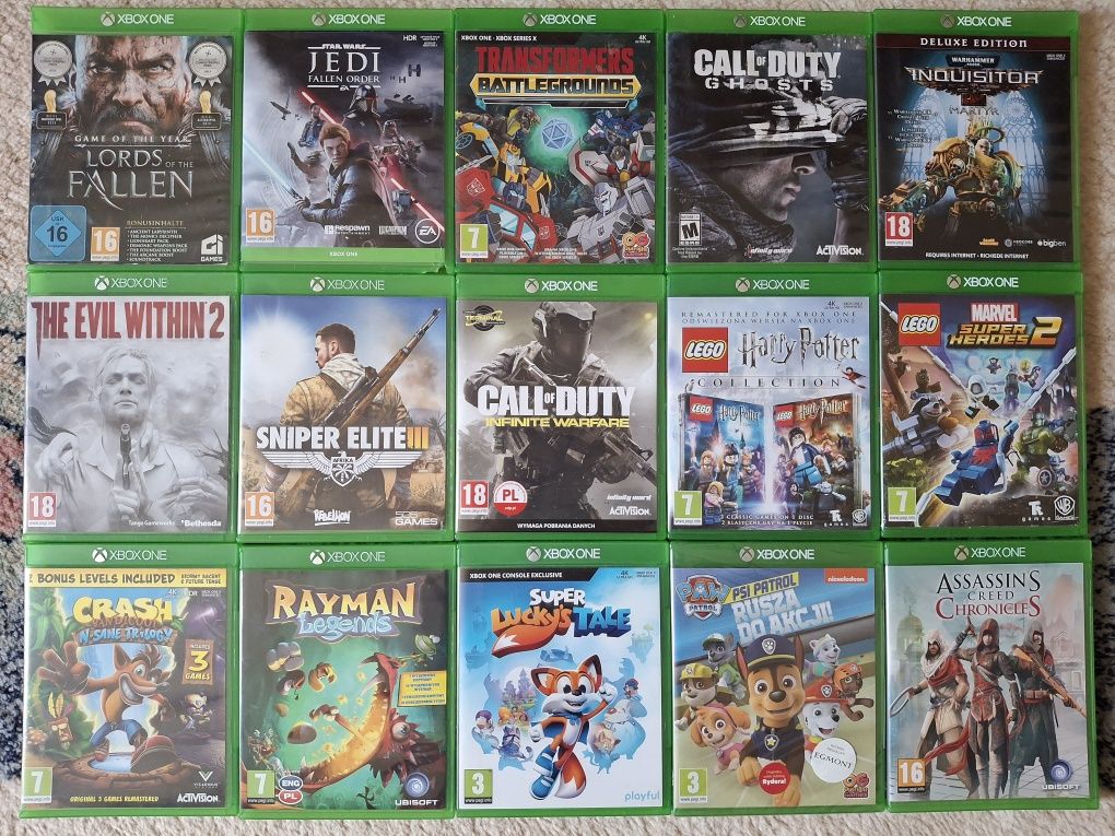 Gry na wszystkie Xbox One i Xbox Series