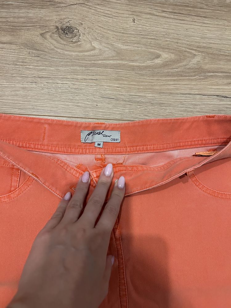 Pomarańczowa spódnica M