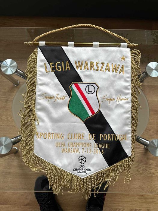 Proporzec Legii Warszawa z LM wymienię